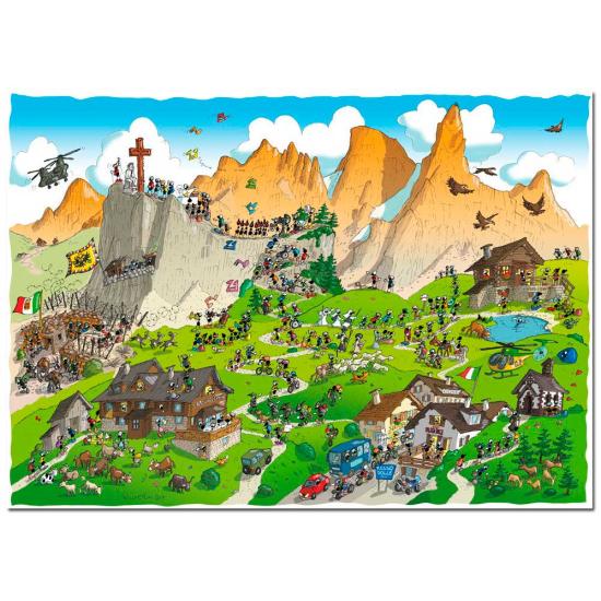 Puzzle Fabio Vettori Trekking de 1080 Piezas