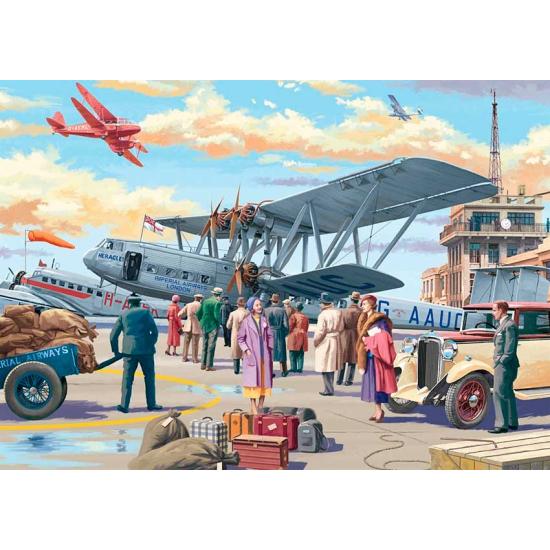 Puzzle Falcon Aeropuerto Croydon de 500 Piezas