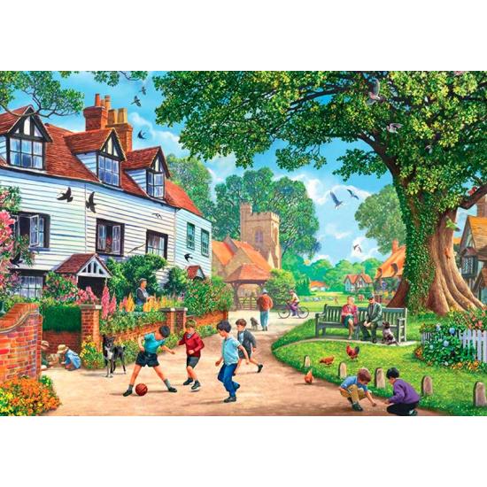 Puzzle Falcon Brenchley Village de 1000 Piezas