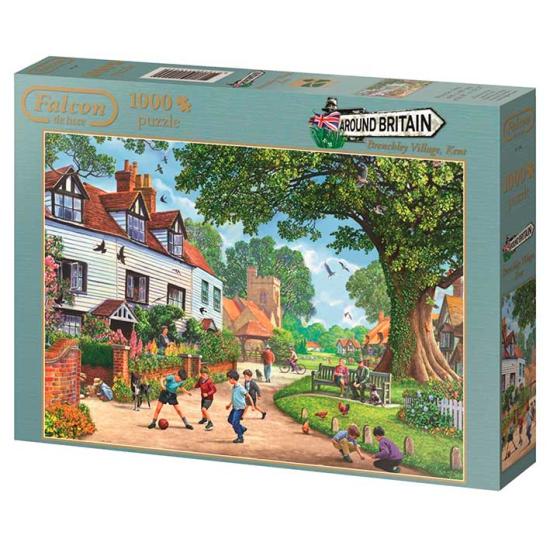 Puzzle Falcon Brenchley Village de 1000 Piezas