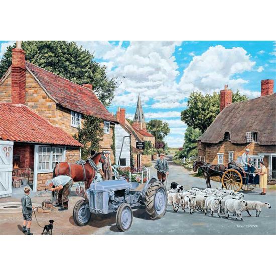 Puzzle Falcon Camino Rural de 500 Piezas