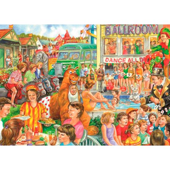 Puzzle Falcon Campamento de Verano de 500 XXL Piezas Puzzle Falcon Campamento de Verano de 500 XXL Piezas
