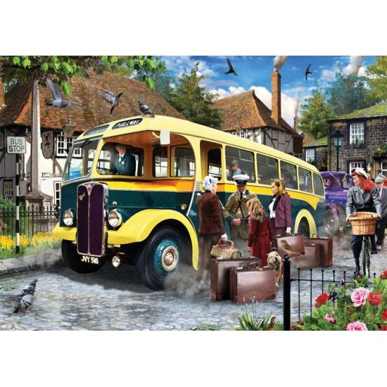 Puzzle Falcon Cogiendo el Autobus de 500 Piezas