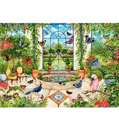 Puzzle Falcon Conservatorio de Mariposas de 1000 Piezas