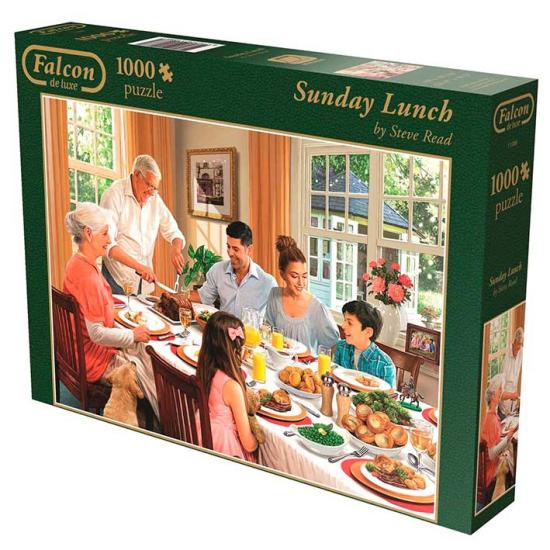 Puzzle Falcon El Almuerzo del Domingo de 1000 Piezas
