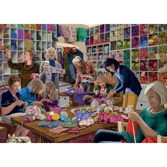 Puzzle Falcon El Club de las Tejedoras de 1000 Piezas Puzzle Falcon El Club de las Tejedoras de 1000 Piezas