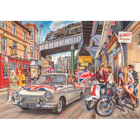 Puzzle Falcon El Espíritu de los 60 de 1000 Piezas