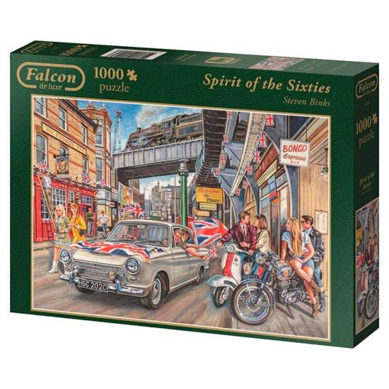 Puzzle Falcon El Espíritu de los 60 de 1000 Piezas