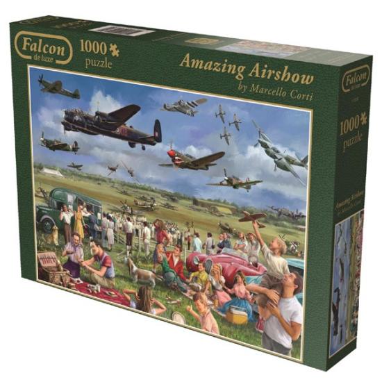 Puzzle Falcon El Increíble Espectáculo Aéreo de 1000 Piezas Puzzle Falcon El Increíble Espectáculo Aéreo de 1000 Piezas