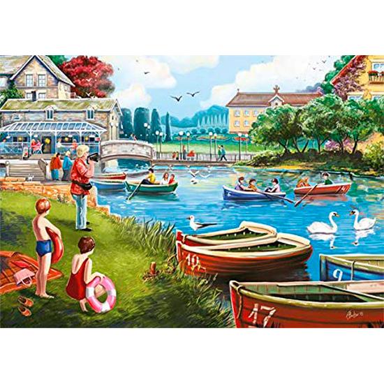 Puzzle Falcon El Lago Navegable de 1000 Piezas Puzzle Falcon El Lago Navegable de 1000 Piezas