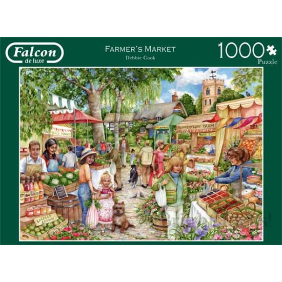 Puzzle Falcon El Mercado de la Granja de 1000 Piezas Puzzle Falcon El Mercado de la Granja de 1000 Piezas