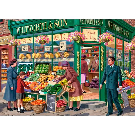Puzzle Falcon El Vendedor de Verduras de 1000 Piezas