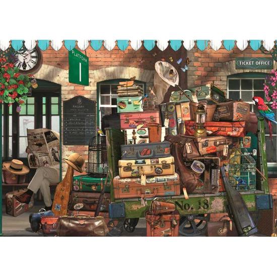 Puzzle Falcon En la Estación de 500 Piezas