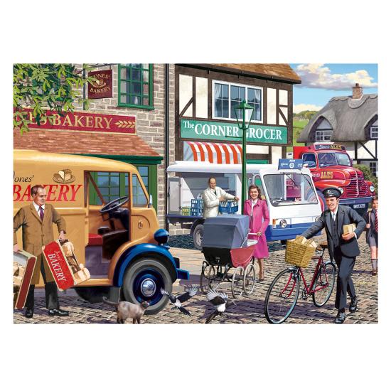 Puzzle Falcon Entregas por la mañana de 1000 Piezas