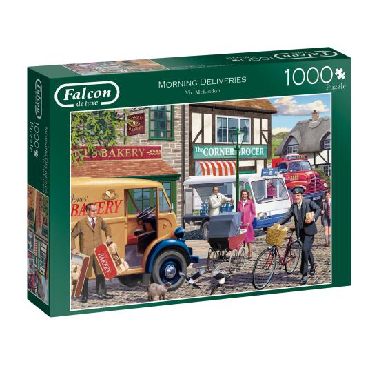 Puzzle Falcon Entregas por la mañana de 1000 Piezas