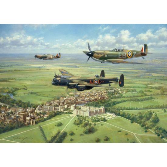 Puzzle Falcon Heroes 2 x 1000 Piezas Puzzle Falcon Heroes 2 x 1000 Piezas