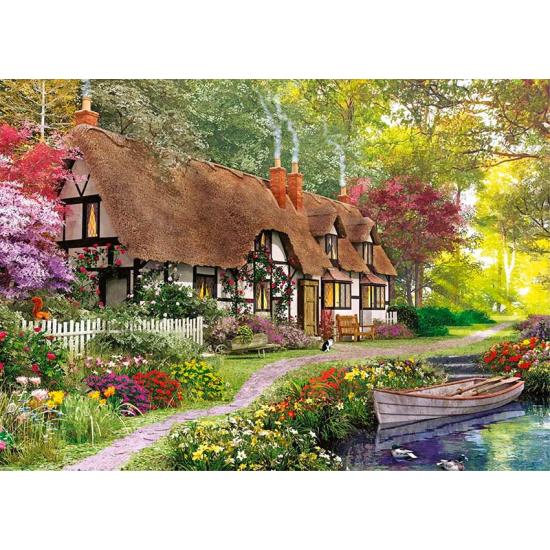 Puzzle Falcon La Cabaña de Carpintería de 1000 Piezas