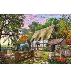 Puzzle Falcon La Cabaña de los Granjeros de 1000 Piezas