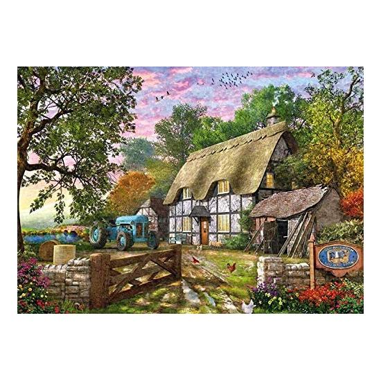 Puzzle Falcon La Cabaña de los Granjeros de 1000 Piezas