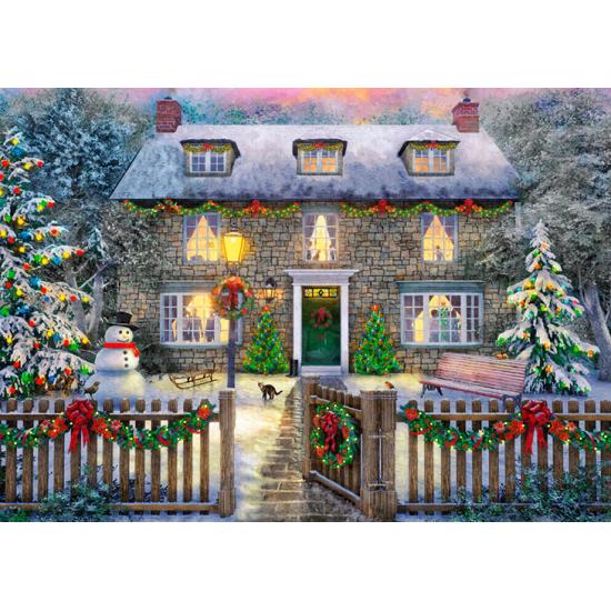 Puzzle Falcon La Casa de Campo en Navidad de 1000 Piezas