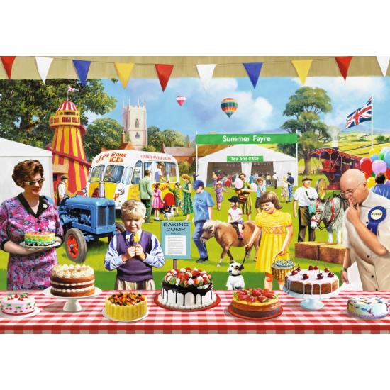 Puzzle Falcon Concurso de Tartas de 1000 Piezas