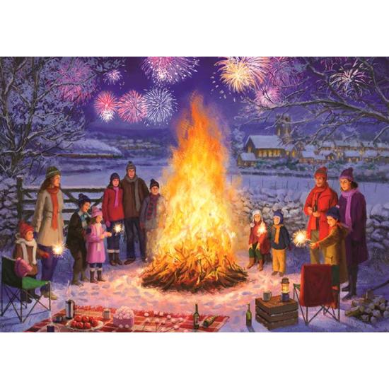 Puzzle Falcon La Noche de las Hogueras de 500 Piezas