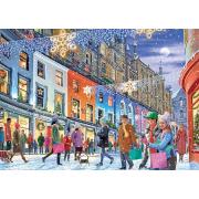 Puzzle Falcon Navidad en Edimburgo de 1000 Piezas