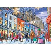 Puzzle Falcon Navidad en Edimburgo de 1000 Piezas