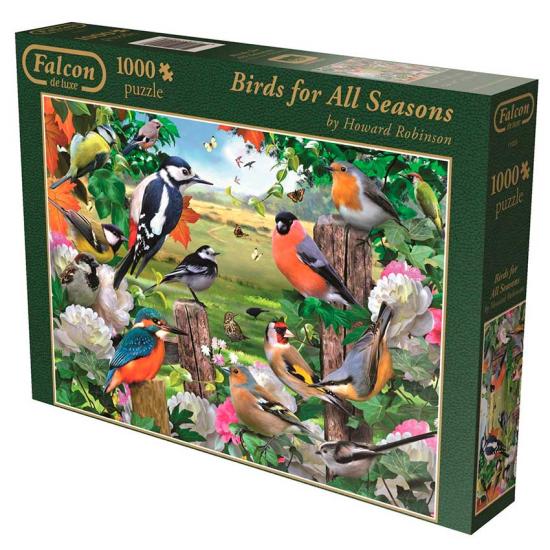 Puzzle Falcon Pajaros de Todas las Estaciones de 1000 Piezas Puzzle Falcon Pajaros de Todas las Estaciones de 1000 Piezas