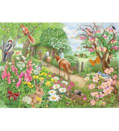 Puzzle Falcon Paseando a Caballo de 1000 Piezas