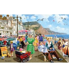 Puzzle Falcon Paseo Marítimo de Sidmouth de 500 Piezas