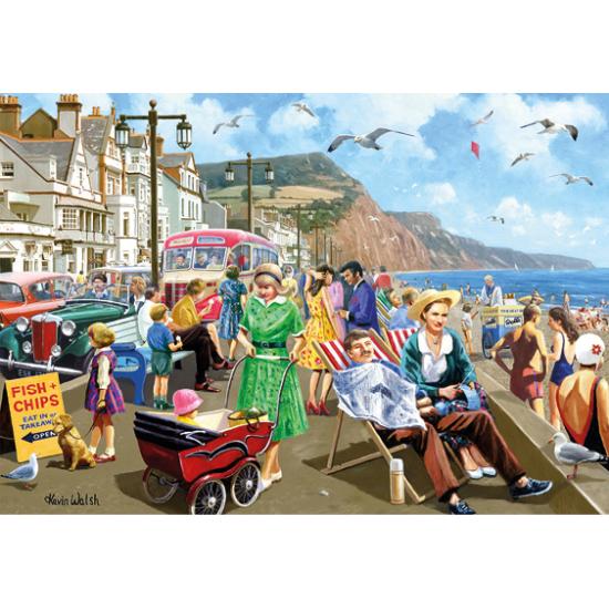 Puzzle Falcon Paseo Marítimo de Sidmouth de 500 Piezas Puzzle Falcon Paseo Marítimo de Sidmouth de 500 Piezas