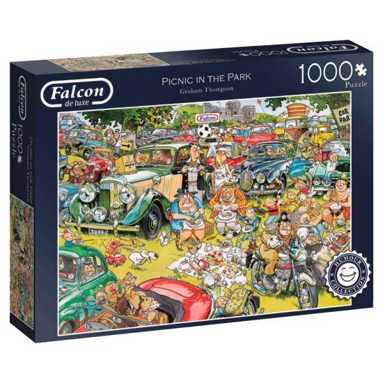 Puzzle Falcon Picnic en el Parque de 1000 Piezas