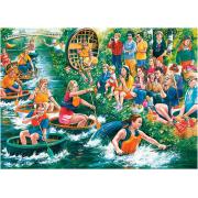 Puzzle Falcon Regata de Coracles de 1000 Piezas