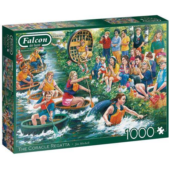 Puzzle Falcon Regata de Coracles de 1000 Piezas Puzzle Falcon Regata de Coracles de 1000 Piezas