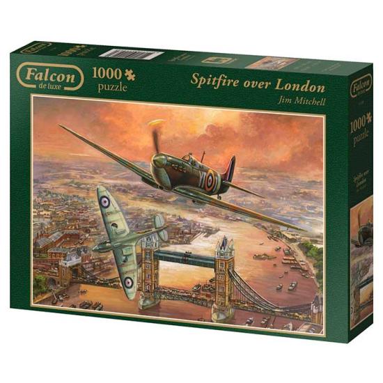 Puzzle Falcon Spitfire sobre Londres de 1000 Piezas