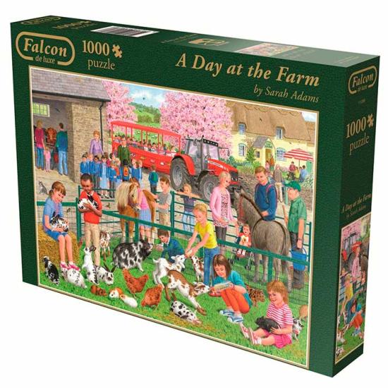 Puzzle Falcon Un Dia en la Granja de 1000 Piezas
