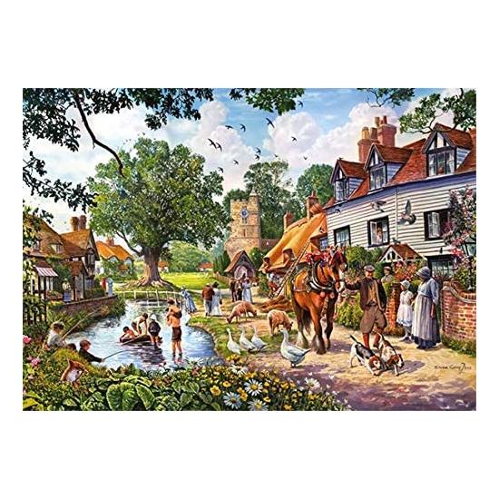 Puzzle Falcon Un Precioso Día de Verano 2 x 1000 Piezas