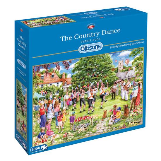 Puzzle Gibsons Baile Campestre de 1000 Piezas