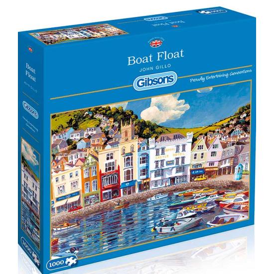 Puzzle Gibsons Barcos Flotando  de 1000 Piezas