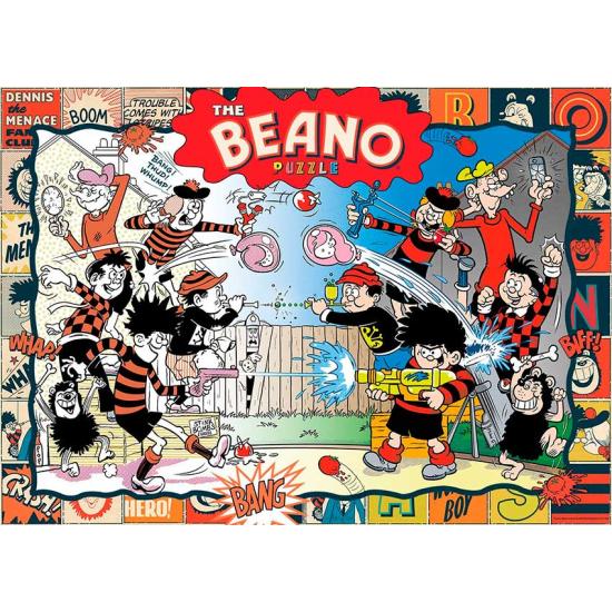 Puzzle Gibsons Beano, Pasado y Futuro de 1000 Piezas