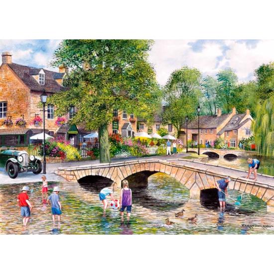 Puzzle Gibsons Bourton On The Water de 1000 Piezas Puzzle Gibsons Bourton On The Water de 1000 Piezas