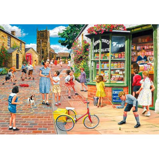 Puzzle Gibsons Calle del Juego de 2000 Piezas