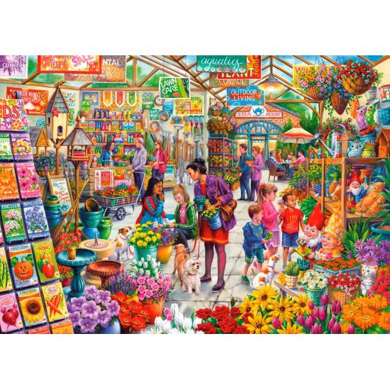 Puzzle Gibsons Delicias Para El Jardinero de 1000 Piezas