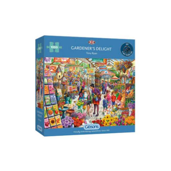 Puzzle Gibsons Delicias Para El Jardinero de 1000 Piezas
