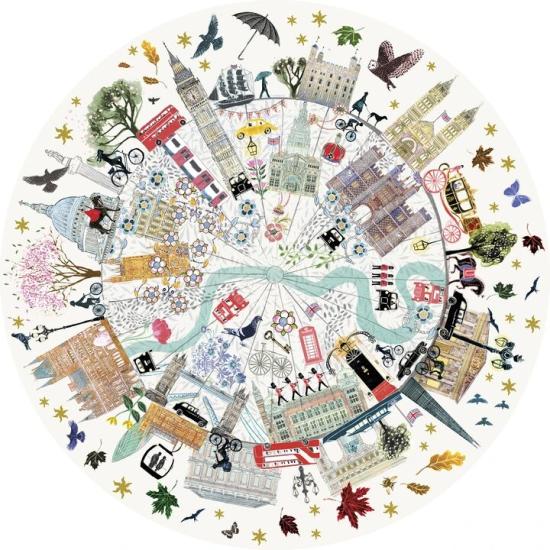 Puzzle Gibsons Edificios de Londres de 500 Piezas Puzzle Gibsons Edificios de Londres de 500 Piezas