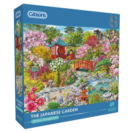 Puzzle Gibsons El Jardín Japonés de 1000 Piezas