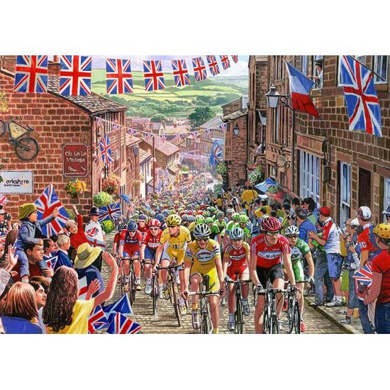 Puzzle Gibsons El Tour de Yorkshire  de 1000 Piezas Puzzle Gibsons El Tour de Yorkshire  de 1000 Piezas