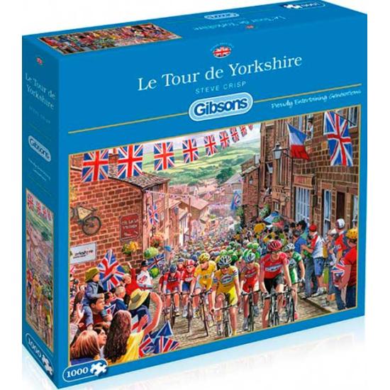 Puzzle Gibsons El Tour de Yorkshire  de 1000 Piezas Puzzle Gibsons El Tour de Yorkshire  de 1000 Piezas