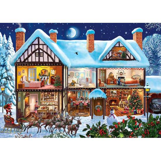 Puzzle Gibsons Entrega a Media Noche de 1000 Piezas